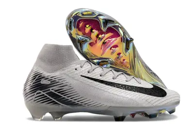 Nike Air Zoom Mercurial Superfly 10 Elite FG - Gray/Shadow Gray/Black Diamond