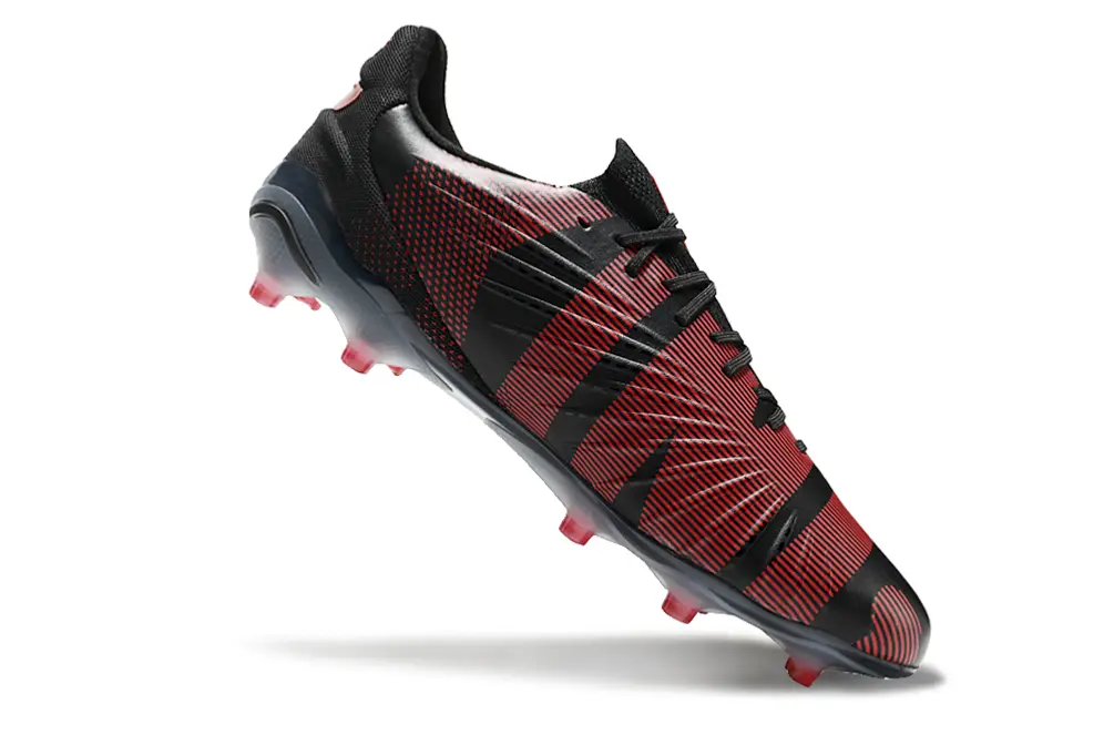 Puma King Ultimate AG - Black/Crimson Red/Steel Grey