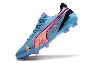 Puma King Ultimate AG - Blue/Bright Pink/Frosted Blue