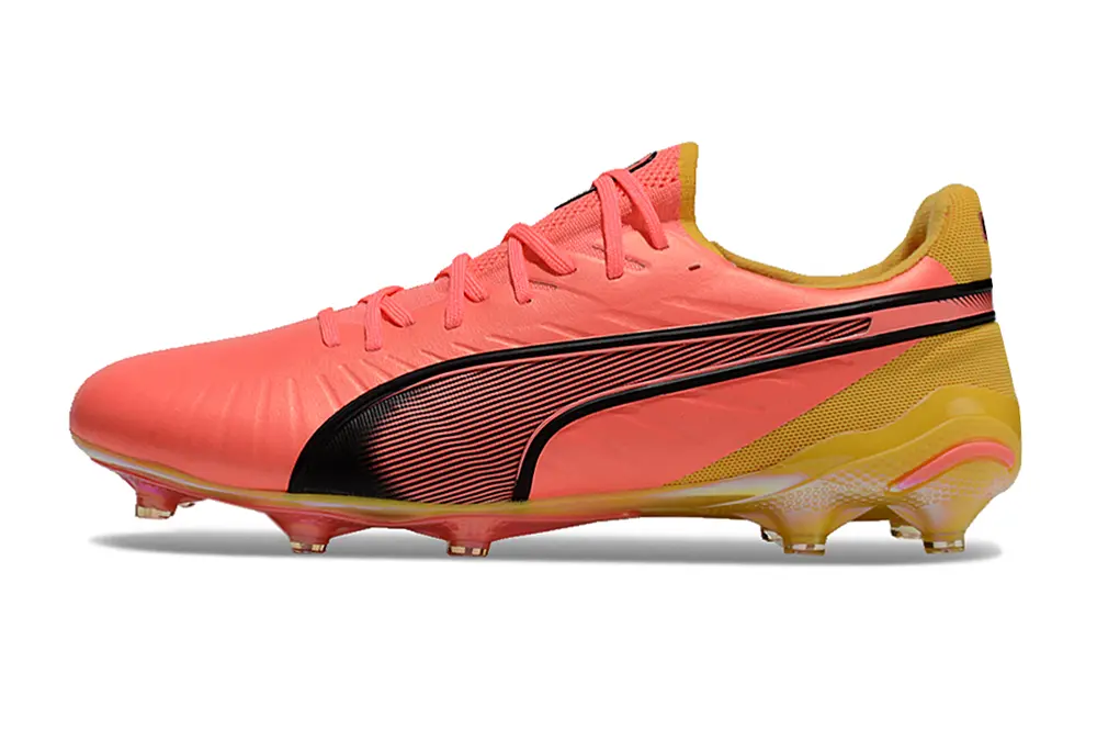 Puma King Ultimate AG - Pink/Bright Pink/Electric Yellow