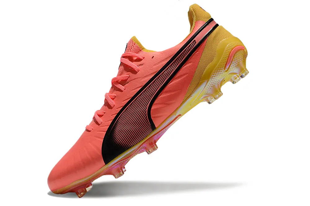 Puma King Ultimate AG - Pink/Bright Pink/Electric Yellow