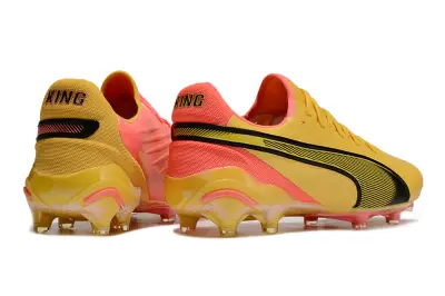 Puma King Ultimate AG - Pink/Bright Pink/Electric Yellow