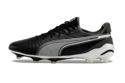 Puma King Ultimate AG - Black/Midnight Black/Crystal White