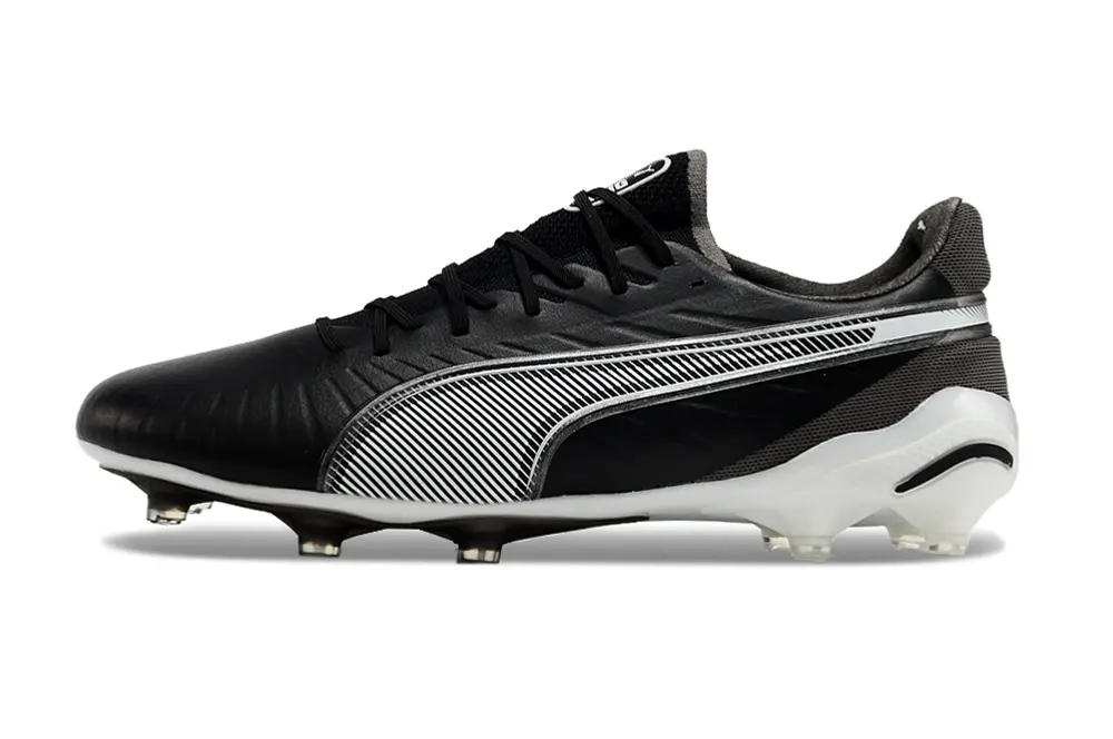 Puma King Ultimate AG - Black/Midnight Black/Crystal White