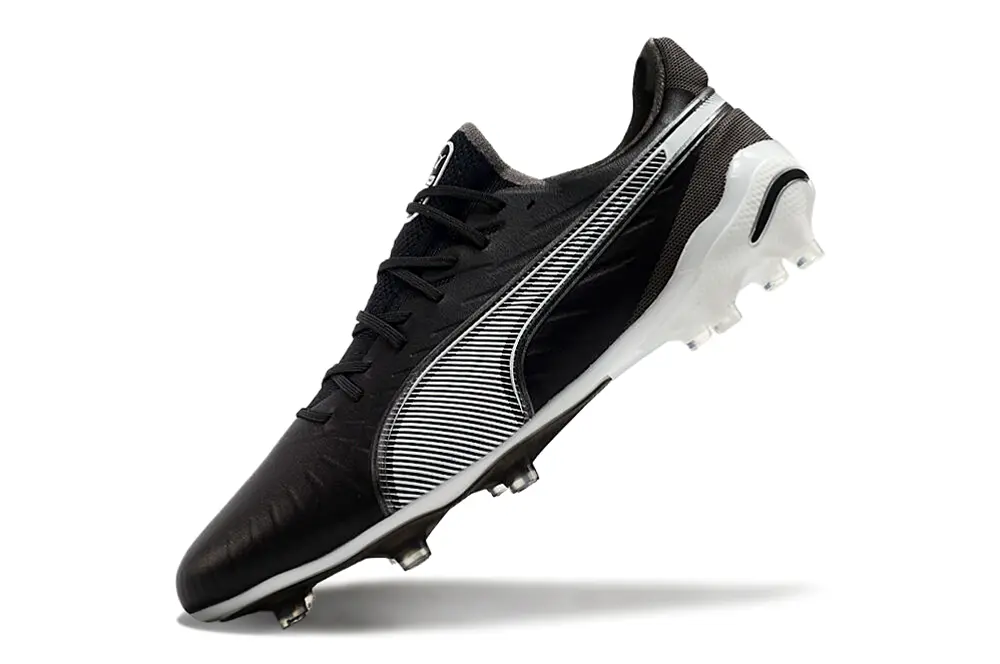 Puma King Ultimate AG - Black/Midnight Black/Crystal White