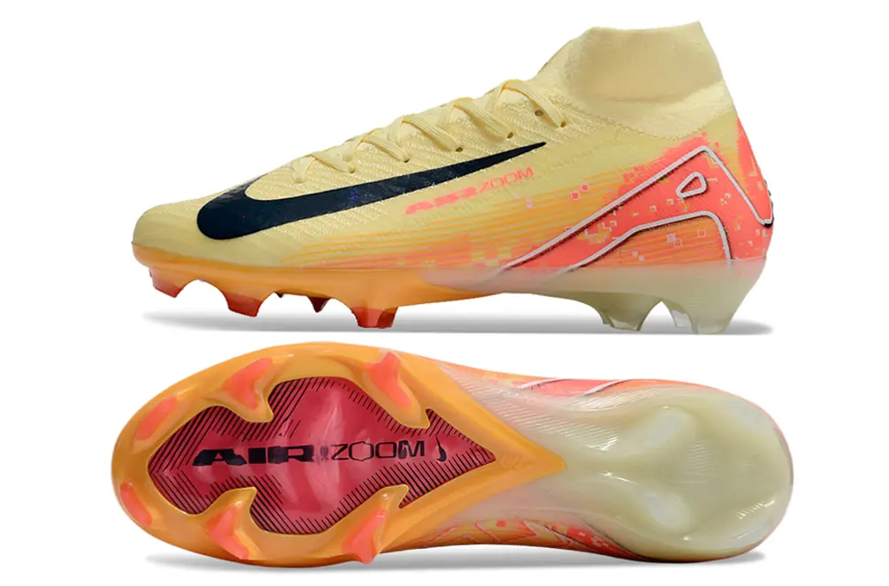 Nike Air Zoom Mercurial Superfly 10 Elite FG - Yellow/Sunshine Yellow/Coral Pink