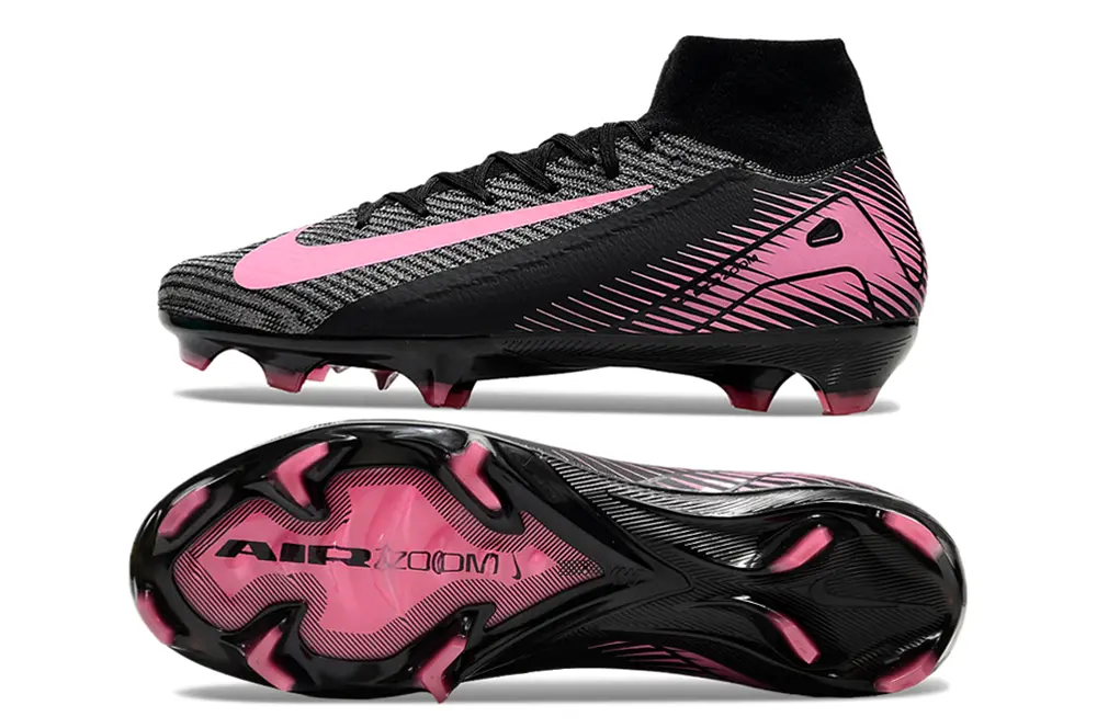 Nike Air Zoom Mercurial Superfly 10 Elite FG - Black/Pink/Charcoal