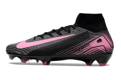 Nike Air Zoom Mercurial Superfly 10 Elite FG - Black/Pink/Charcoal