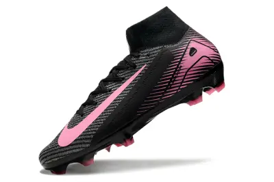 Nike Air Zoom Mercurial Superfly 10 Elite FG - Black/Pink/Charcoal