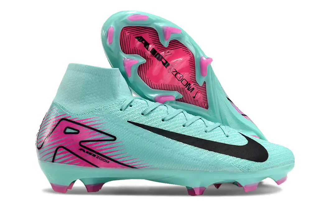 Nike Air Zoom Mercurial Superfly 10 Elite FG - Aqua/Neon Pink/Black