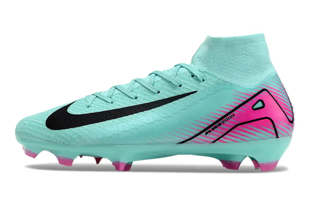 Nike Air Zoom Mercurial Superfly 10 Elite FG - Aqua/Neon Pink/Black