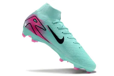 Nike Air Zoom Mercurial Superfly 10 Elite FG - Aqua/Neon Pink/Black