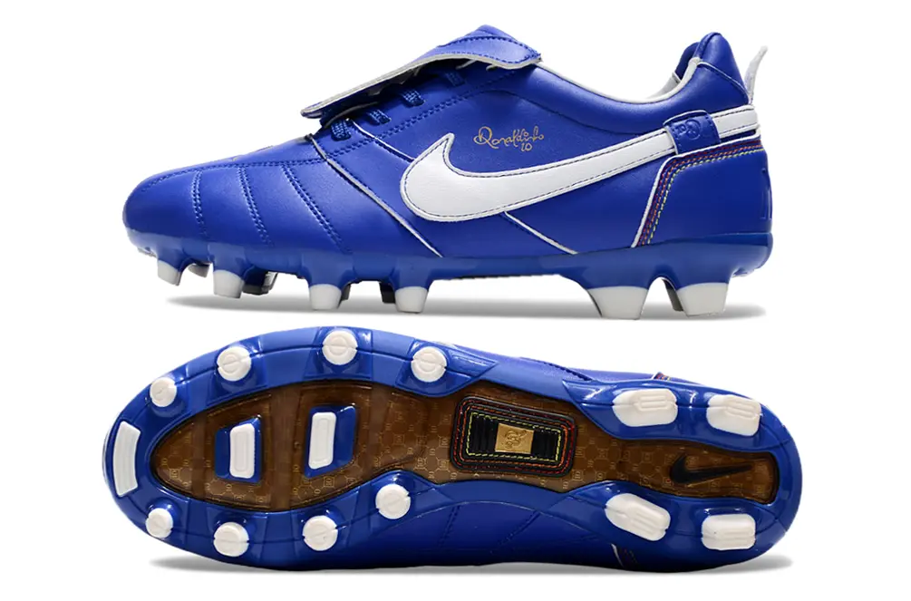 Ronaldinho x Nike Tiempo R10 Elite FG - Blue/Electric Blue/White