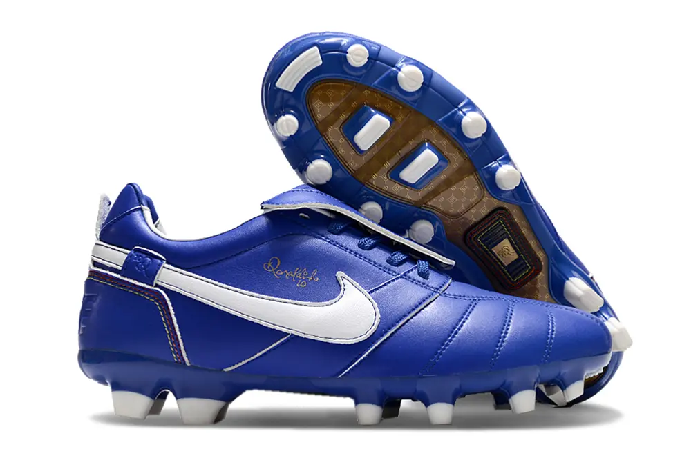 Ronaldinho x Nike Tiempo R10 Elite FG - Blue/Electric Blue/White