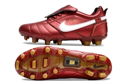 Ronaldinho x Nike Tiempo R10 Elite FG - Red/Crimson Blaze/Golden Accent