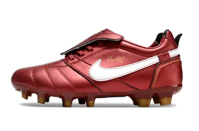 Ronaldinho x Nike Tiempo R10 Elite FG - Red/Crimson Blaze/Golden Accent