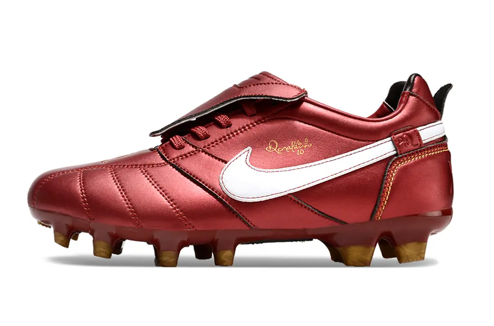 Ronaldinho x Nike Tiempo R10 Elite FG - Red/Crimson Blaze/Golden Accent