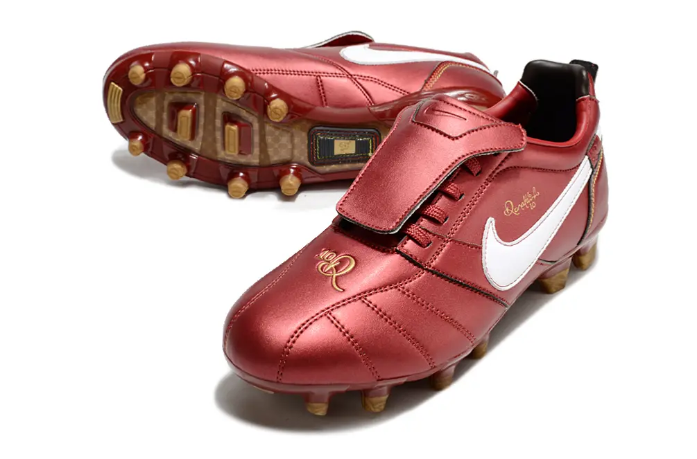 Ronaldinho x Nike Tiempo R10 Elite FG - Red/Crimson Blaze/Golden Accent