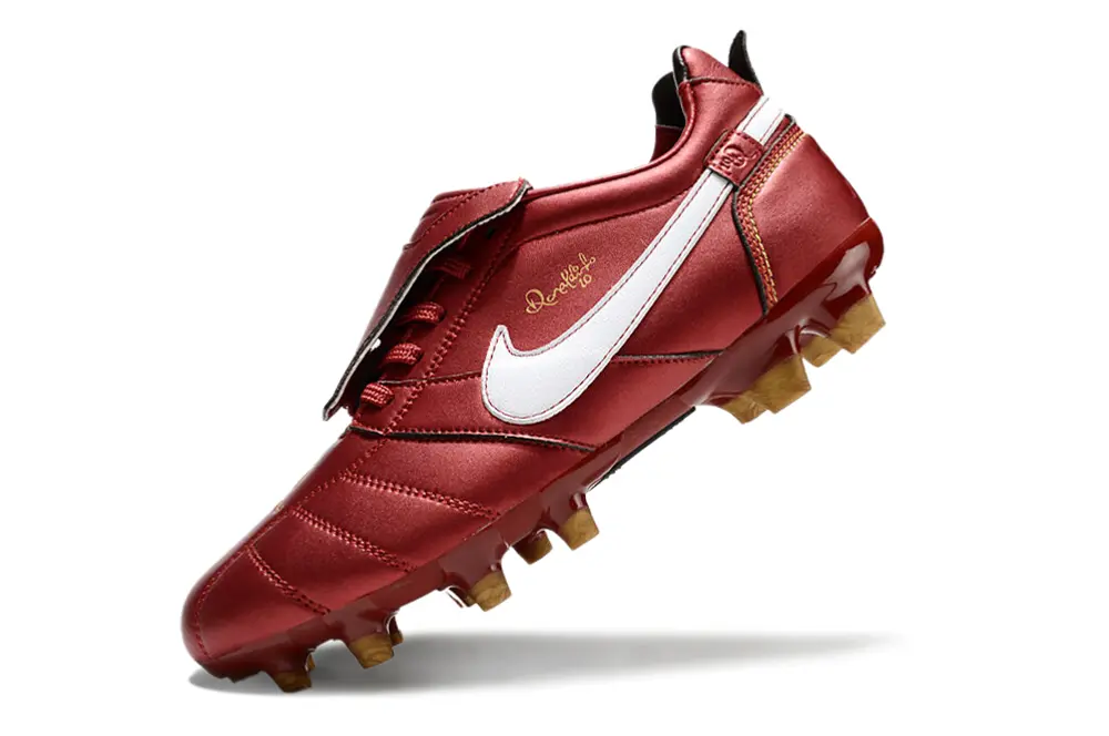 Ronaldinho x Nike Tiempo R10 Elite FG - Red/Crimson Blaze/Golden Accent