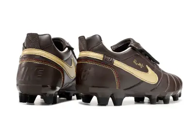 Ronaldinho x Nike Tiempo R10 Elite FG - Brown/Gold/Red