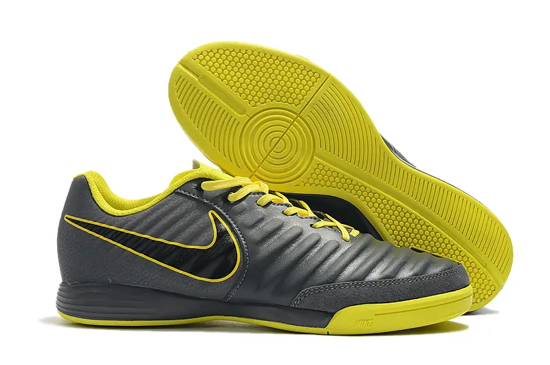 Nike Tiempo Ligera IV IC - Gray/Lime Green/Black