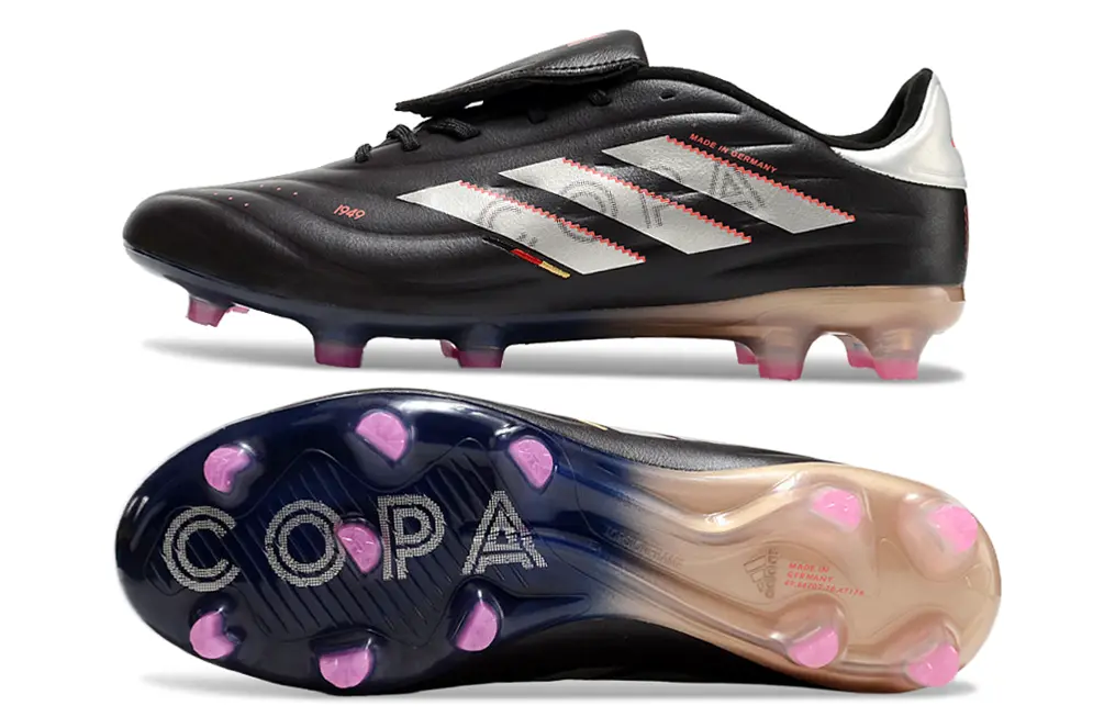 Adidas Copa Pure 2 Elite FG - Black/Vibrant Pink/Metallic Silver