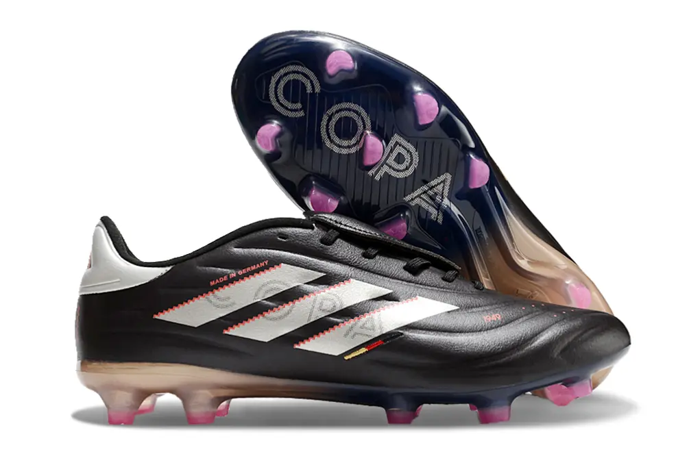 Adidas Copa Pure 2 Elite FG - Black/Vibrant Pink/Metallic Silver