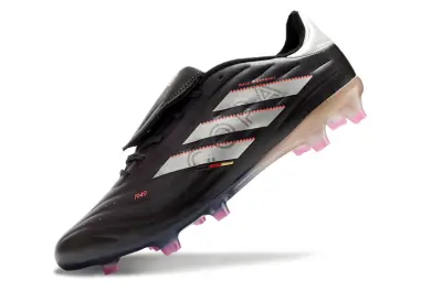 Adidas Copa Pure 2 Elite FG - Black/Vibrant Pink/Metallic Silver