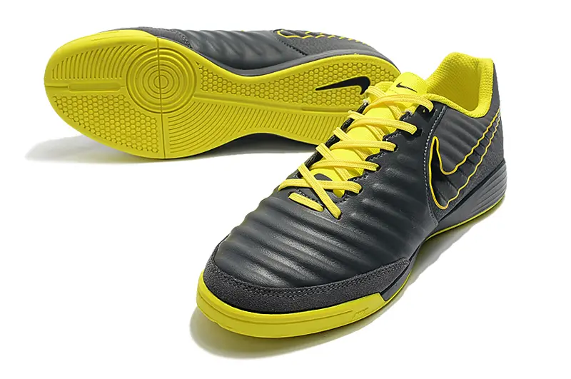 Nike Tiempo Ligera IV IC - Gray/Lime Green/Black
