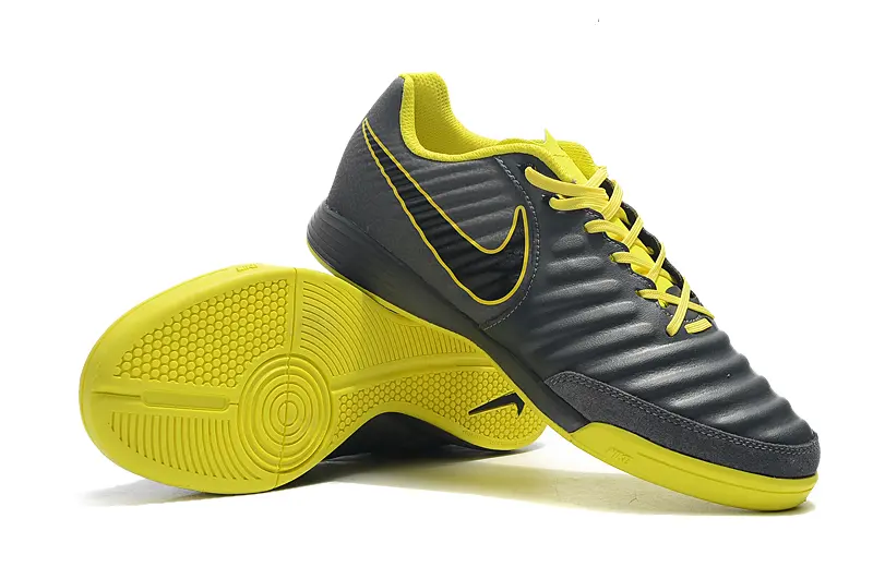 Nike Tiempo Ligera IV IC - Gray/Lime Green/Black