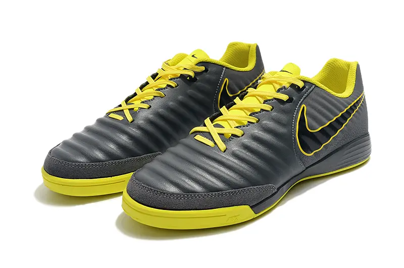 Nike Tiempo Ligera IV IC - Gray/Lime Green/Black
