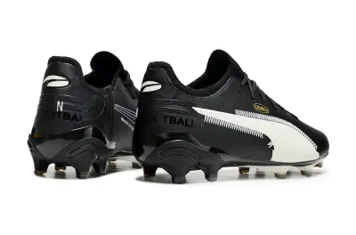 AOF x Puma King Ultimate AG - Black/Ivory White/Gold Accent
