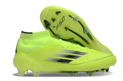 Adidas F50 Elite Mid FG - Yellow/Neon Lime/Black