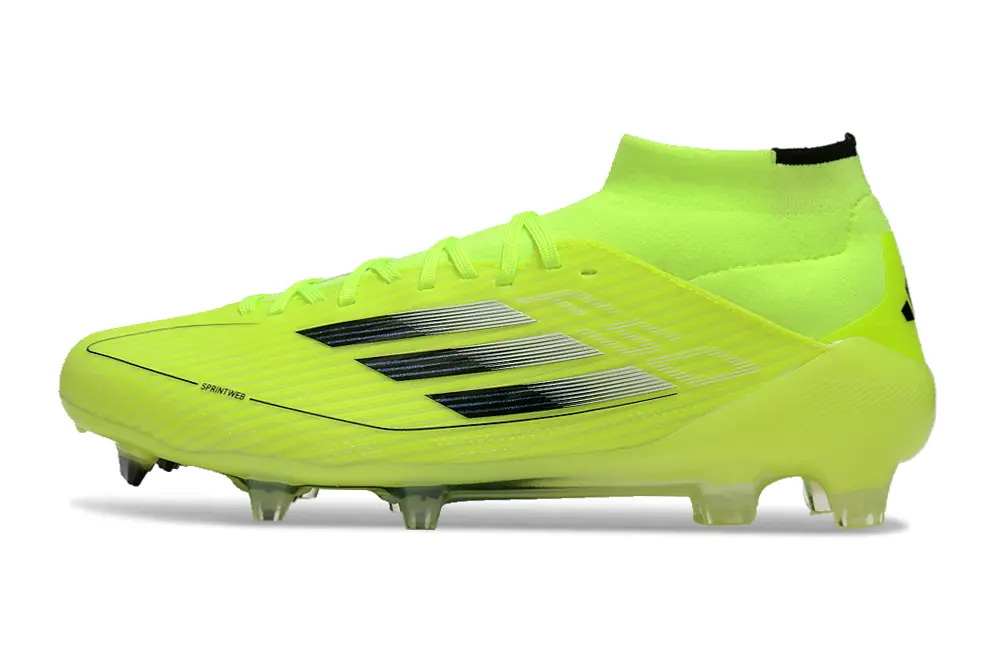 Adidas F50 Elite Mid FG - Yellow/Neon Lime/Black