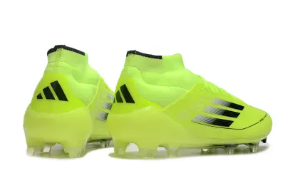 Adidas F50 Elite Mid FG - Yellow/Neon Lime/Black
