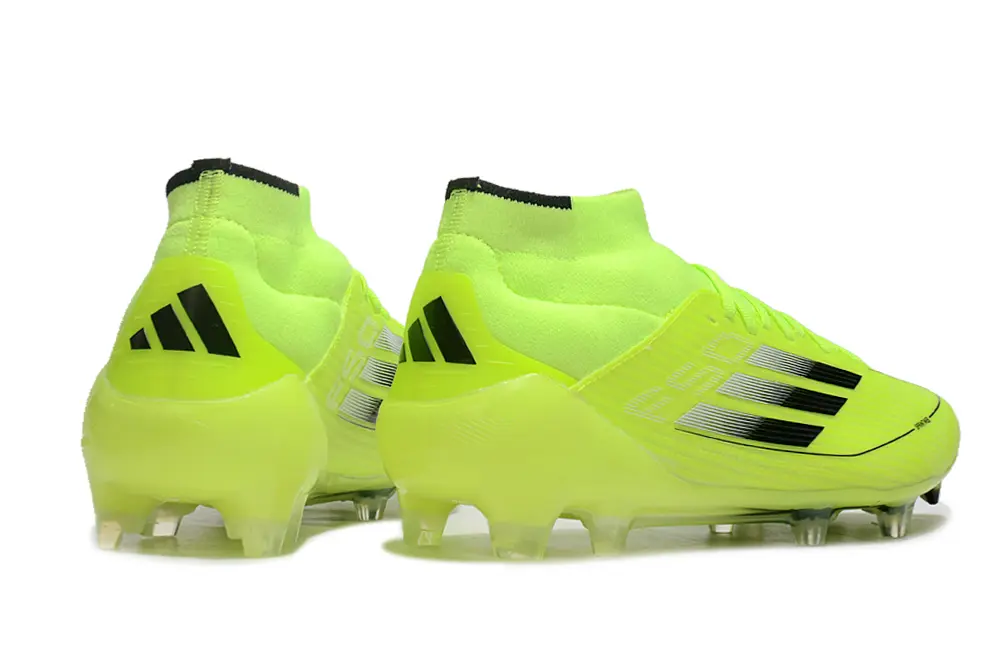Adidas F50 Elite Mid FG - Yellow/Neon Lime/Black