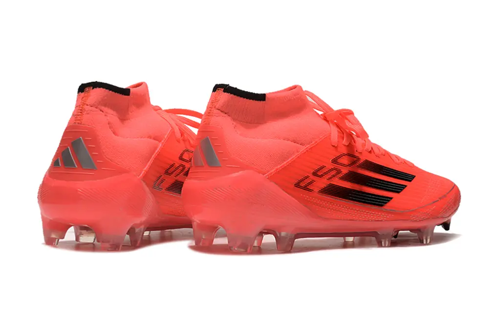Adidas F50 Elite Mid FG - Coral/Bright Coral/Deep Black