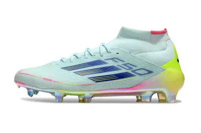 Adidas F50 Elite Mid FG - Aqua/Neon Yellow/Hot Pink