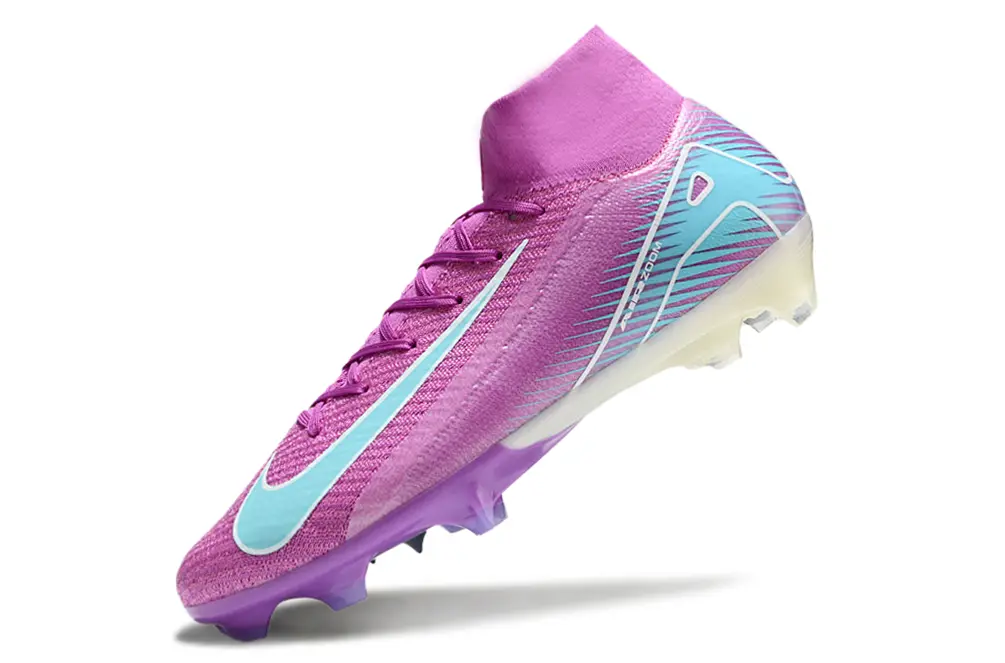 Nike Air Zoom Mercurial Superfly 10 Elite FG - Pink/Cool Blue/Purple Mist