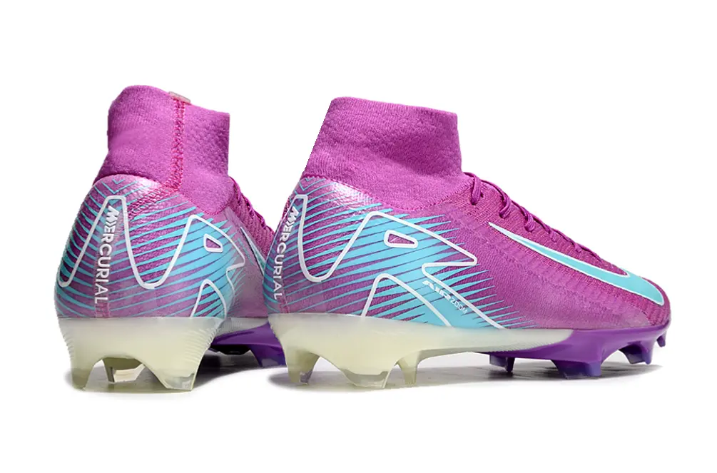 Nike Air Zoom Mercurial Superfly 10 Elite FG - Pink/Cool Blue/Purple Mist