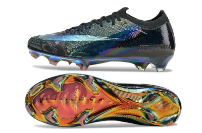 Nike Air Zoom Mercurial Vapor 16 Elite FG - Black/Iridescent Blue/Iridescent Orange