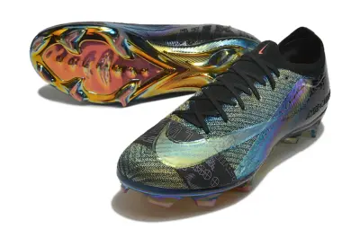 Nike Air Zoom Mercurial Vapor 16 Elite FG - Black/Iridescent Blue/Iridescent Orange