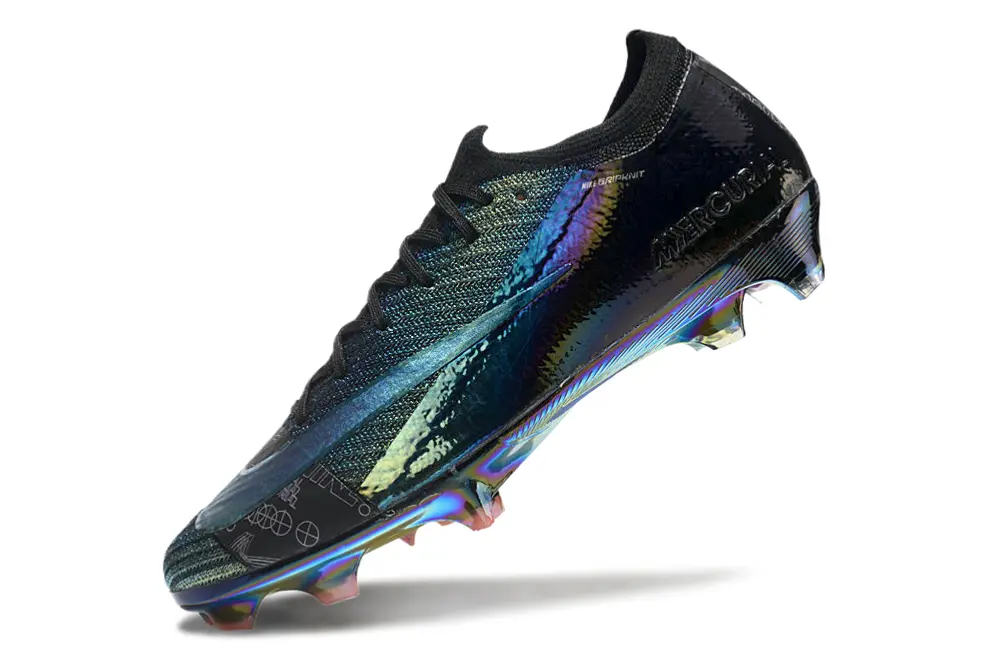 Nike Air Zoom Mercurial Vapor 16 Elite FG - Black/Iridescent Blue/Iridescent Orange