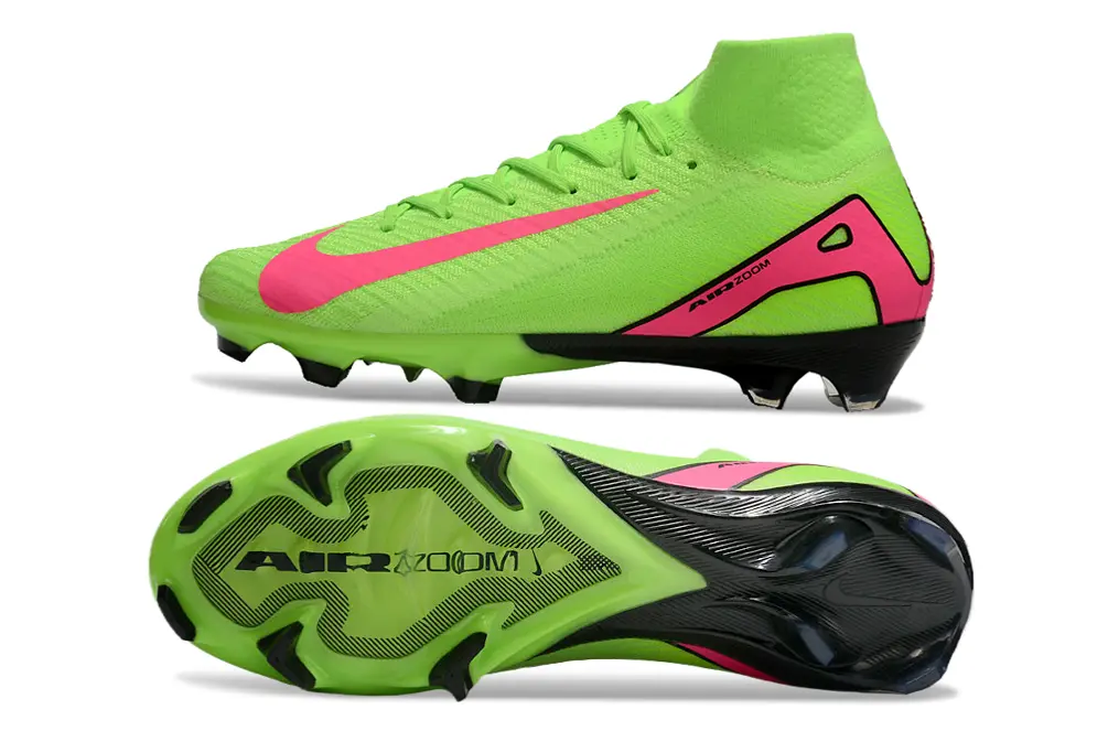 Nike Air Zoom Mercurial Superfly 10 Elite FG - Green/Electric Green/Fuchsia Pink