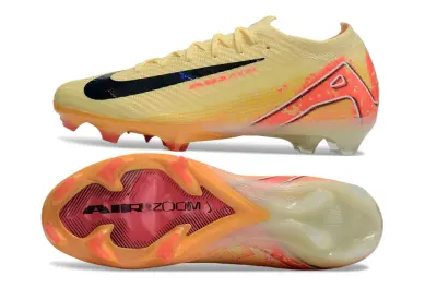 Nike Air Zoom Mercurial Vapor 16 Elite FG - Yellow/Coral Burst/Black