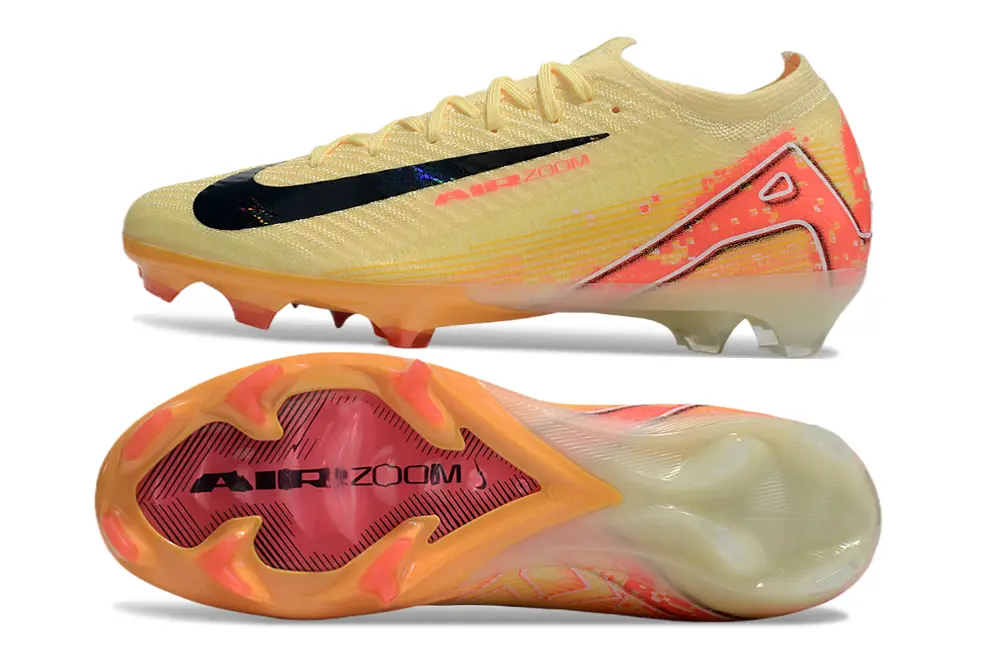 Nike Air Zoom Mercurial Vapor 16 Elite FG - Yellow/Coral Burst/Black