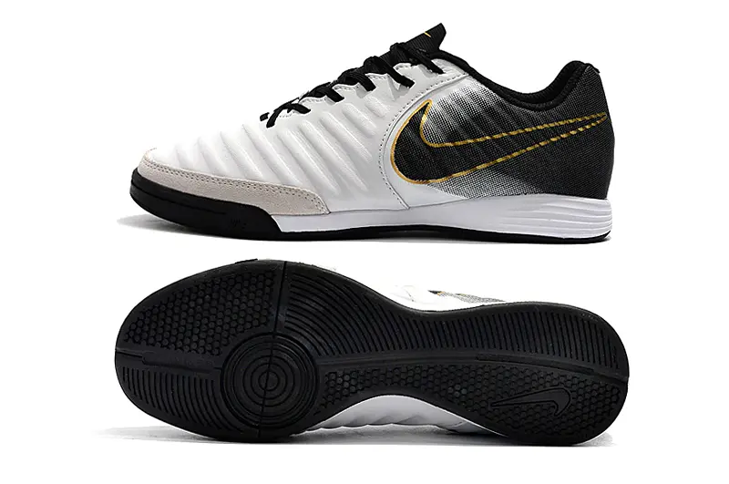 Nike Tiempo Ligera IV IC - White/Black/Gold