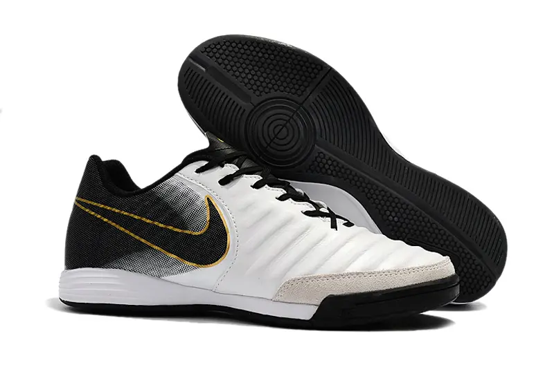 Nike Tiempo Ligera IV IC - White/Black/Gold