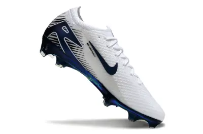 Nike Air Zoom Mercurial Vapor 16 Elite FG - White/Navy Blue/Golden Yellow