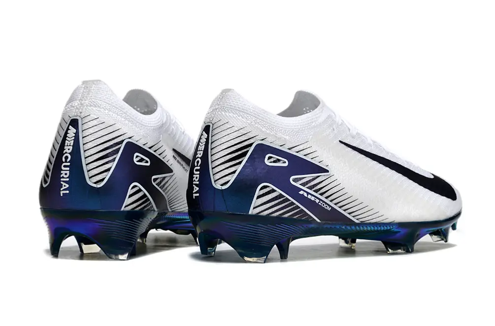 Nike Air Zoom Mercurial Vapor 16 Elite FG - White/Navy Blue/Golden Yellow